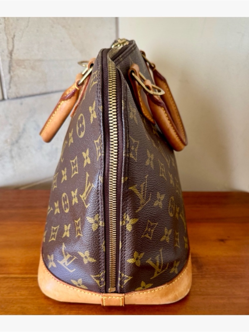 🤍ELEGANT🤍LOUIS VUITTON ALMA PM HANDBAG - Picture 4 of 15